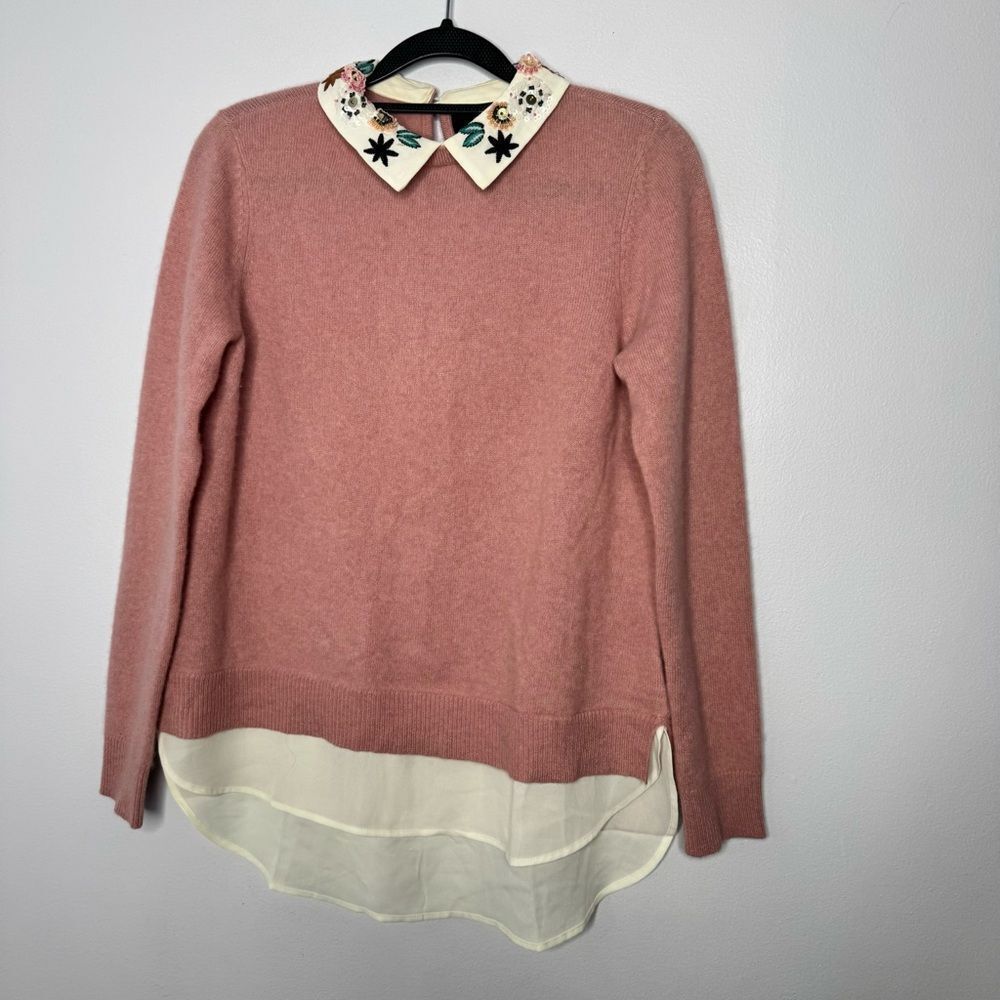 Charter Club cashmere blouse size PS